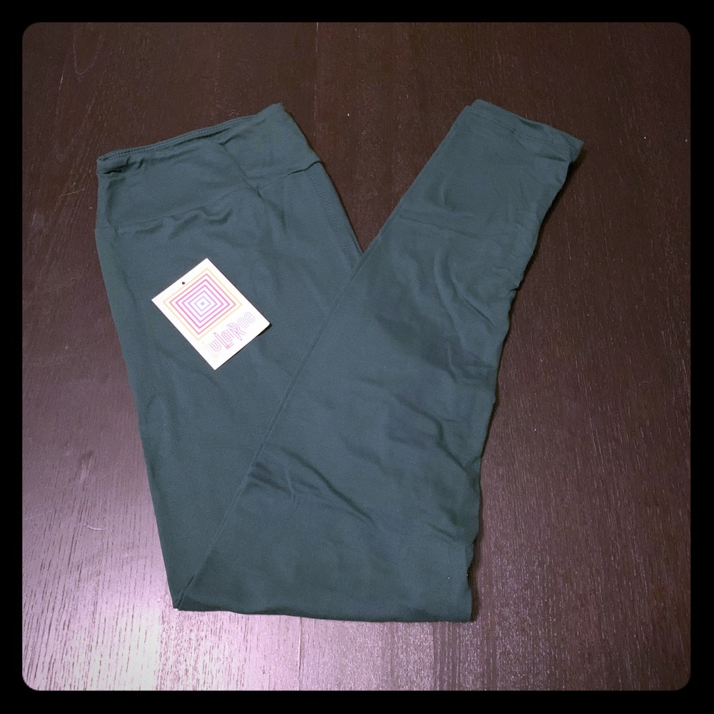 LuLaRoe TC Leggings Forest Green